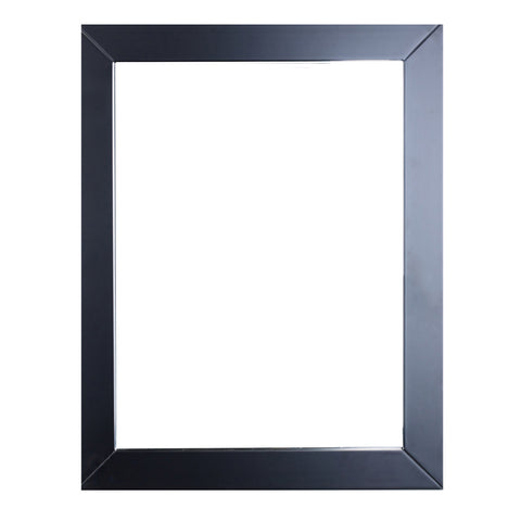 Eviva New York Bathroom Vanity Mirror Full Frame Espresso 24X31 Wall Mount 