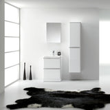 Eviva Glazzy? 24" Floor Mount Modern Bathroom Vanity (High Glossy White)