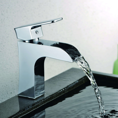 Single Handle Lavatory Faucet - Chrome