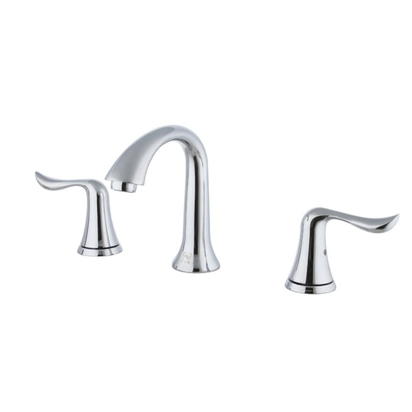 Wide Spread Lavatory Faucet - Chrome