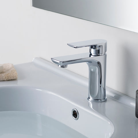 Single Handle Lavatory Faucet - Chrome