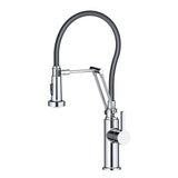 Single Handle Pull Out Kitchen Faucet - Chrome