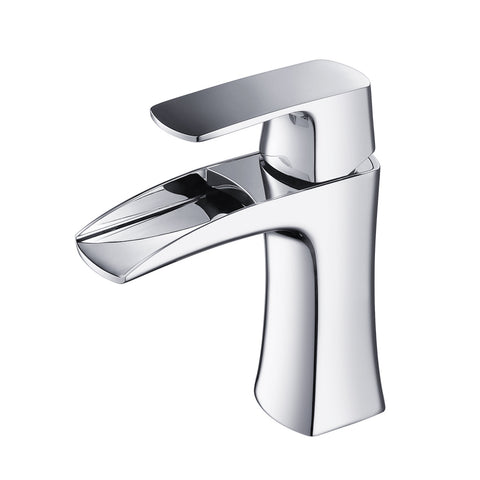 Single Handle Lavatory Faucet - Chrome
