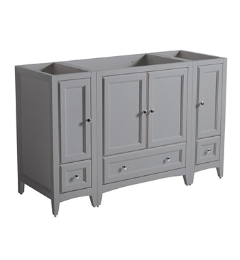 Fresca Oxford 54" Gray Traditional Bathroom Cabinets