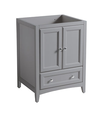 Fresca Oxford 24" Gray Traditional Bathroom Cabinet