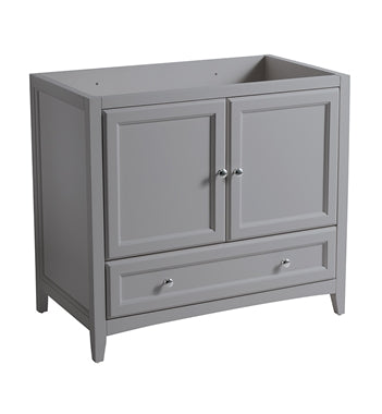 Fresca Oxford 36" Gray Traditional Bathroom Cabinet