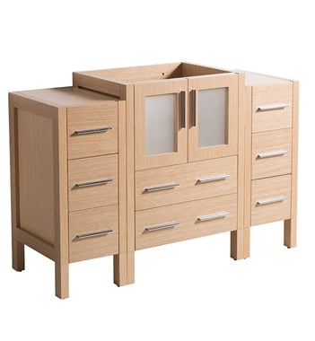 Fresca Torino 48" Light Oak Modern Bathroom Cabinets