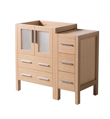 Fresca Torino 36" Light Oak Modern Bathroom Cabinets