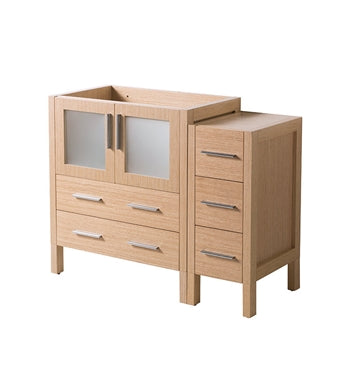 Fresca Torino 42" Light Oak Modern Bathroom Cabinet