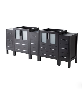 Fresca Torino 72" Espresso Modern Bathroom Cabinets