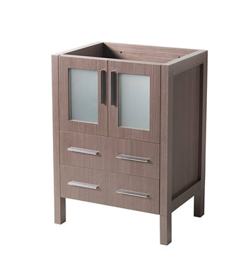 Fresca Torino 24" Gray Oak Modern Bathroom Cabinet