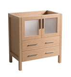 Fresca Torino 30" Light Oak Modern Bathroom Cabinet