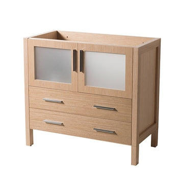 Fresca Torino 36" Light Oak Modern Bathroom Cabinet