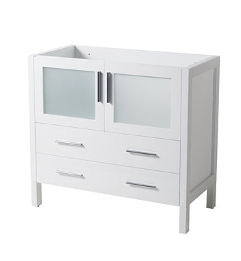 Fresca Torino 36" White Modern Bathroom Cabinet