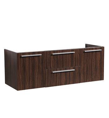 Fresca Opulento Walnut Modern Double Sink Cabinet