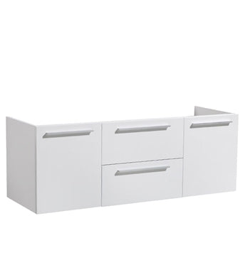 Fresca Opulento White Modern Double Sink Cabinet