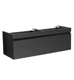 Fresca Largo Black Modern Bathroom Cabinet