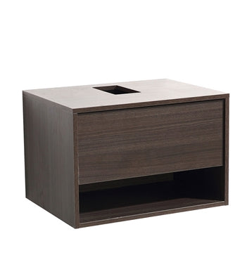 Fresca Potenza Gray Oak Modern Bathroom Cabinet