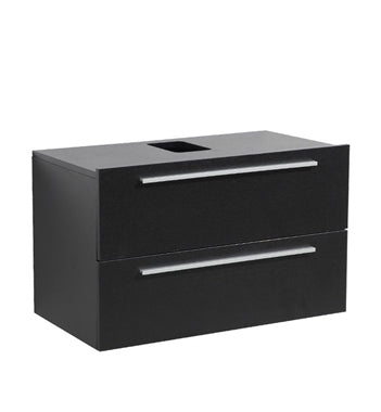 Fresca Medio Black Modern Bathroom Cabinet