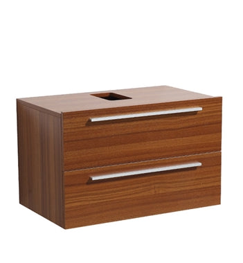 Fresca Medio Teak Modern Bathroom Cabinet