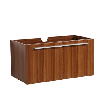 Fresca Vista Teak Modern Bathroom Cabinet