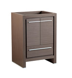 Fresca Allier 24" Gray Oak Modern Bathroom Cabinet