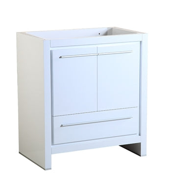 Fresca Allier 30" White Modern Bathroom Cabinet
