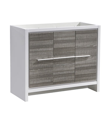 Fresca Allier Rio 40" Ash Gray Modern Bathroom Cabinet