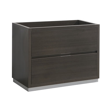 Fresca Valencia 42" Gray Oak Free Standing Modern Bathroom Cabinet 