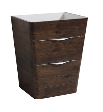 Fresca Milano 26" Rosewood Modern Bathroom Cabinet