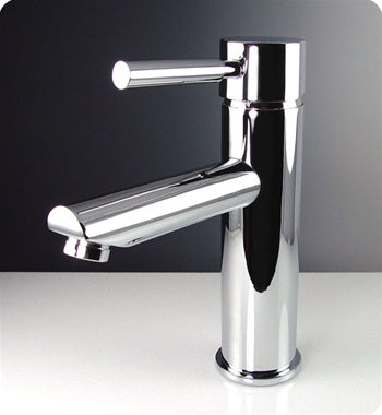 Fresca Tartaro Single Hole Mount Bathroom Vanity Faucet - Chrome