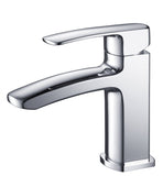 Fresca Fiora Single Hole Mount Bathroom Vanity Faucet - Chrome