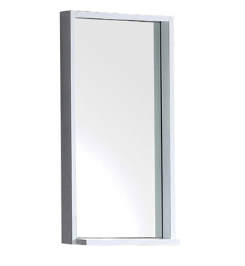 Fresca Allier 16" white Mirror with Shelf