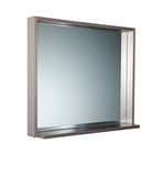 Fresca Allier 36" Gray Oak Mirror with Shelf