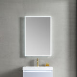 Beta - 24" LED Mirror Frosted Sides