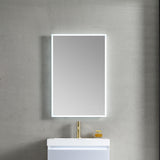 Beta - 21" LED Mirror Frosted Sides