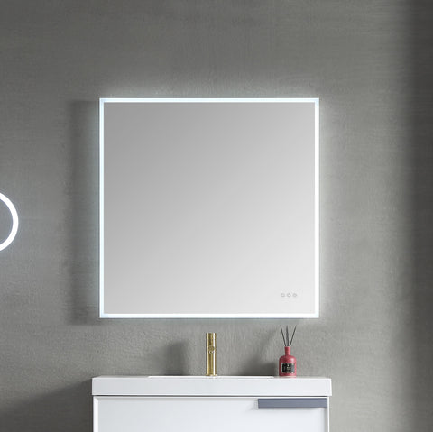 Beta - 36" LED Mirror Frosted Sides
