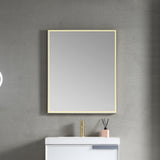 Stellar - 30" LED Mirror Brush Gold Frame