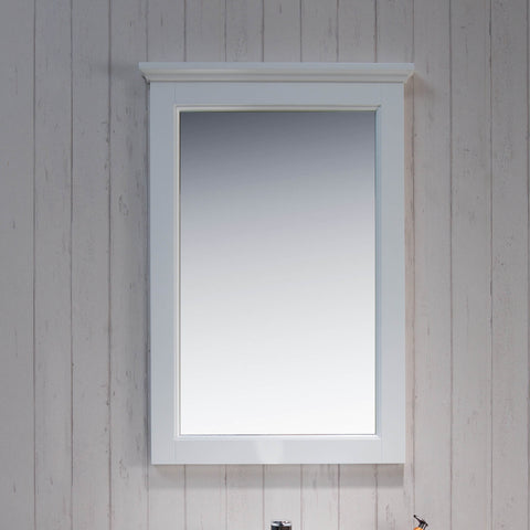 30" Mirror - Matte White