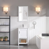 Lucca 20" Vanity - Matte White