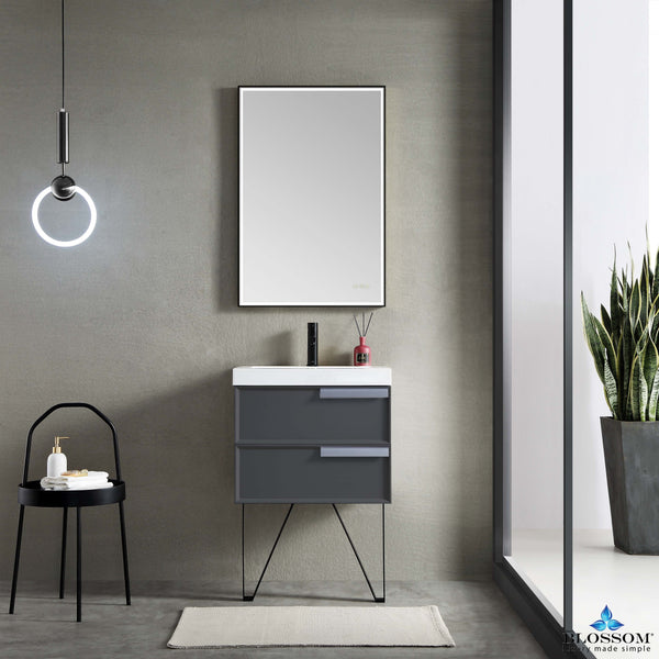 Sofia - 24" Vanity -Matte Grey