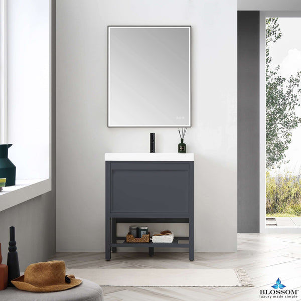 Vienna - 36" Vanity -Matte Grey