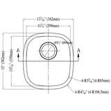 Dawn? Undermount Single Bowl Bar Sink