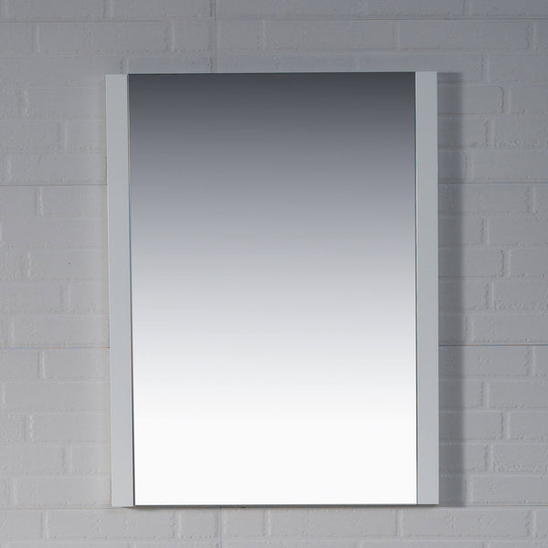 24" Mirror - Matte White