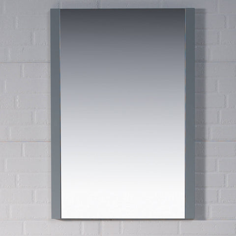 24" Mirror - Metal Grey
