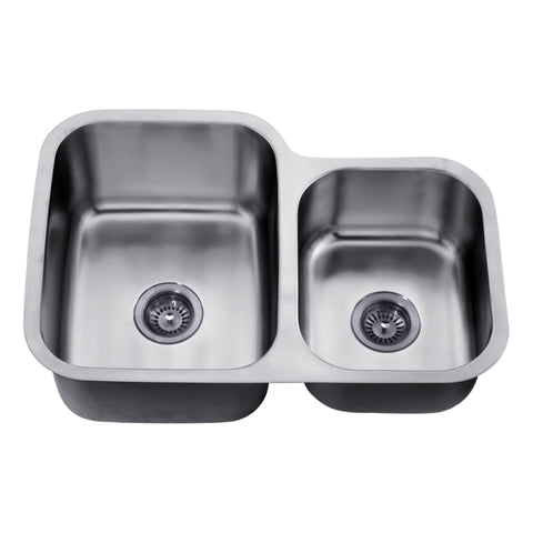 Dawn? Undermount Double Bowl Sink (Small Bowl on Right)