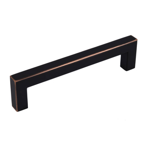 Square Bar Pull Cabinet Handle Oil Rubbed Bronze 12mm