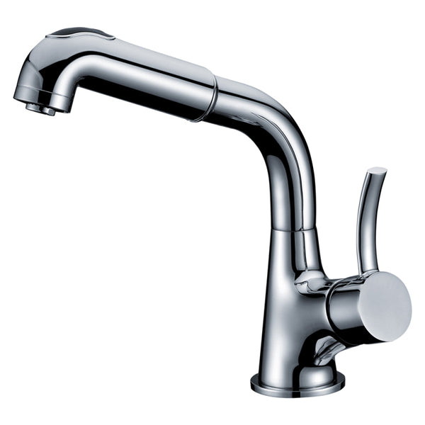 Dawn? Single-lever pull-out spray kitchen faucet, Chrome