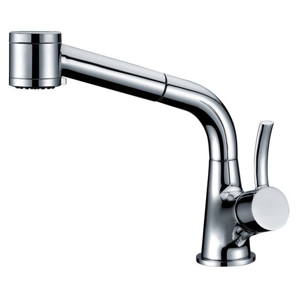 Dawn? Single-lever pull-out spray kitchen faucet, Chrome